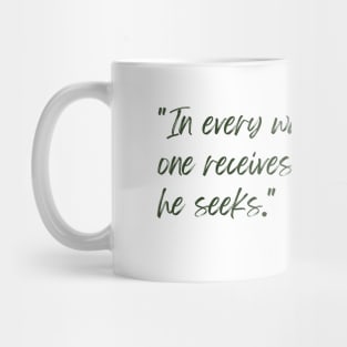 A Quote about Nature by John Muir Mug